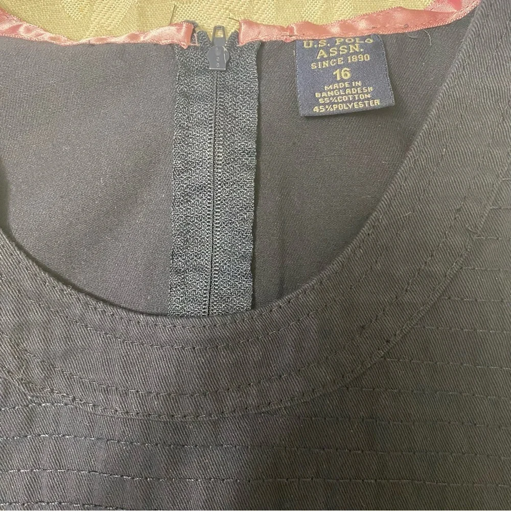 - U.S. POLO ASSN. Blue Dress size 16